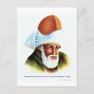 Rumi katernen/Liefde T-shirts Cadeaus & Verzamelaa Briefkaart