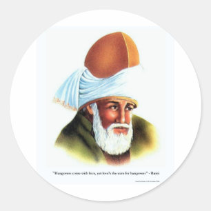 Rumi katernen/Liefde T-shirts Cadeaus & Verzamelaa Ronde Sticker
