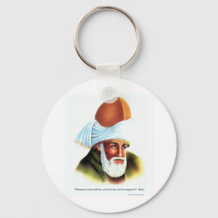 Rumi katernen/Liefde T-shirts Cadeaus & Verzamelaa Sleutelhanger