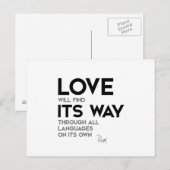 Rumi: Liefde vindt zijn weg Briefkaart (Voorkant / Achterkant)