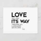 Rumi: Liefde vindt zijn weg Briefkaart (Voorkant)