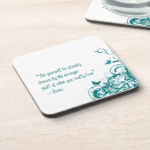 Rumi love quote bier onderzetter (Linkerzijde)