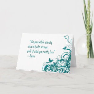 Rumi love quote kaart