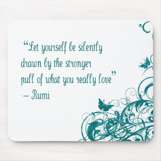 Rumi love quote muismat (Voorkant)