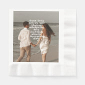 Rumi Love Story Voeg je fotogedicht toe Servet (Voorkant)