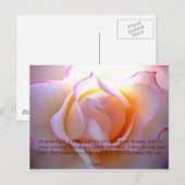 Rumi loverose briefkaart (Voorkant / Achterkant)