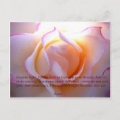 Rumi loverose briefkaart (Voorkant)