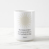 Rumi Morning Poetry Koffiemok (Center)