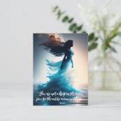 Rumi Ocean Quote Dreamweaver Briefkaart (Staand voorkant)