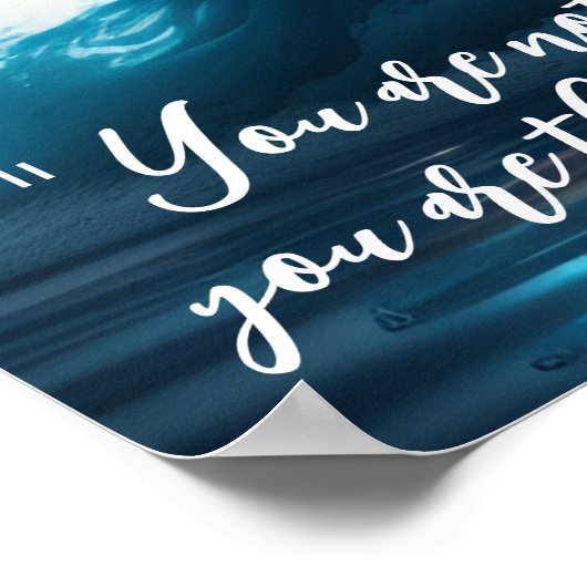 Rumi Ocean Quote Dreamweaver Poster (Hoek)