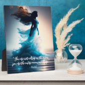 Rumi Ocean Quote Dreamweaver Tabletop Plaque Fotoplaat (Zijkant)