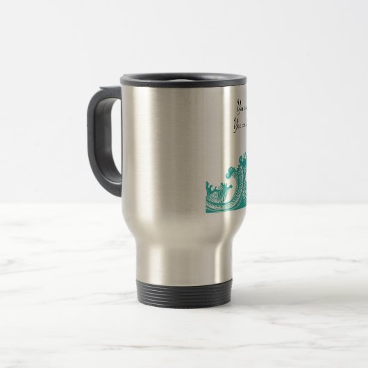 Rumi Ocean quote Reisbeker (Voorkant links)