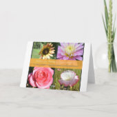 Rumi Quote Autumn Leaf Kaart (Achterkant)