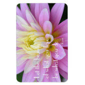 Rumi Quote Dahlia Magnet Magneet (Verticaal)