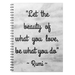 Rumi Quote Inspirerend Notitieboek