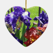 Rumi Quote Iris Ornament (Achterkant)