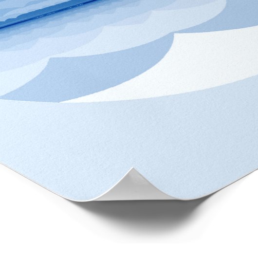 Rumi Quote Poster Art. Ocean Mandala Inspiration. (Hoek)