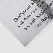 Rumi Quote Tissue Paper Tissuepapier (Detail)