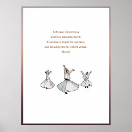 Rumi Quotes Poster