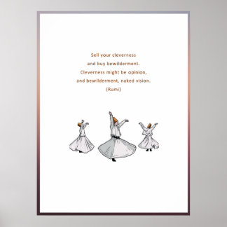 Rumi Quotes Poster