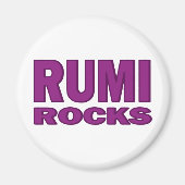 Rumi Rocks Magneet (Voorkant)