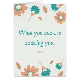 Rumi Seeking Quote