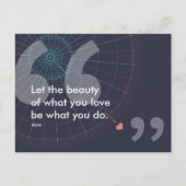 rumi-succesquote briefkaart (Voorkant)