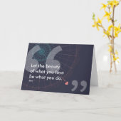 rumi-succesquote kaart (Gele Bloem)
