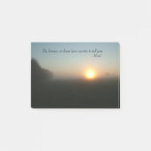 Rumi 'The Breezes at Dawn' schrijft Post-it® Notes (Voorkant)