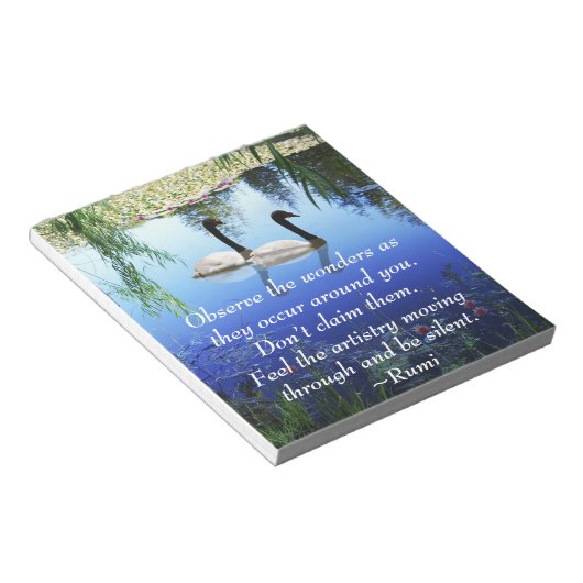 Rumi The wonders Notitieblok (Schuin)