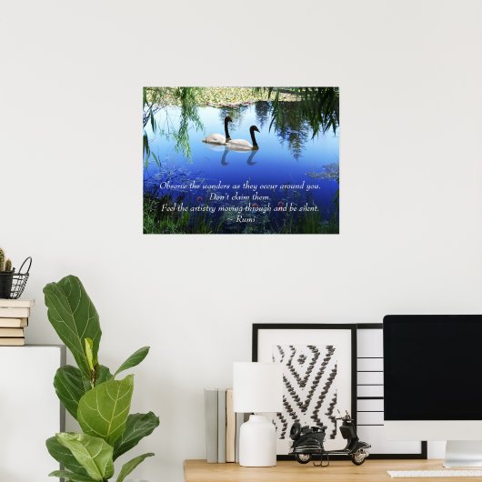 Rumi The wonders Poster (Thuiskantoor)