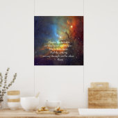 Rumi The wonders Poster (Keuken)