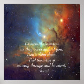 Rumi The wonders Poster (Voorkant)