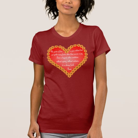 Rumi Valentijnsdag T-shirt (Voorkant)