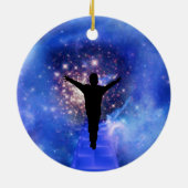 Rumi Vertrouw op de weg Keramisch Ornament (Achterkant)