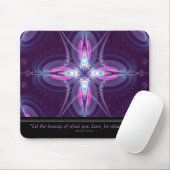 Rumi Wisdom : Fractal Art Mousepad Muismat (Met muis)