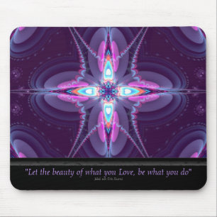 Rumi Wisdom : Fractal Art Mousepad Muismat