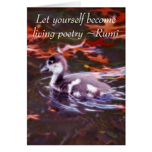 Rumi wordt levende poëzie (Voorkant)