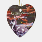 Rumi wordt levende poëzie keramisch ornament (Links)