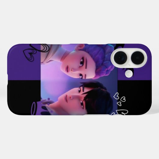 Rumi x Jinu Case-Mate iPhone Case (Achterkant (horizontaal))
