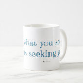 Rumi Zen Quote Buddha Art Coffee Mok (Voorkant rechts)