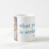 Rumi Zen Quote Buddha Art Coffee Mok (Center)