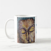 Rumi Zen Quote Buddha Art Coffee Mok (Links)
