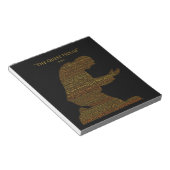 Rumi's Tegel "The Guest House" gedicht Notitieblok (Schuin)