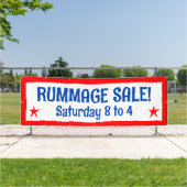 Rummage Sale Patriottische Banner (Insitu)
