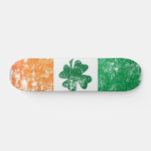 Rummaged Irish Flag Persoonlijk Skateboard (Horizontaal)
