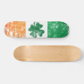 Rummaged Irish Flag Persoonlijk Skateboard (Horizontaal)