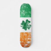 Rummaged Irish Flag Persoonlijk Skateboard (Voorkant)