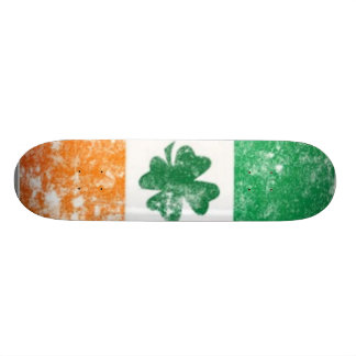 Rummaged Irish Flag Persoonlijk Skateboard