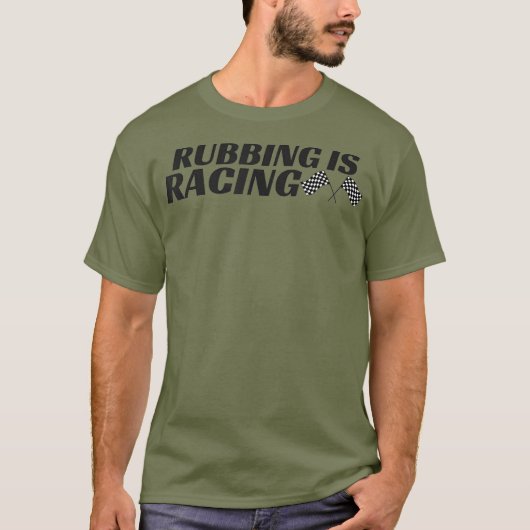 Rummers: racewagens Mannen vrouwen T-shirt (Voorkant)